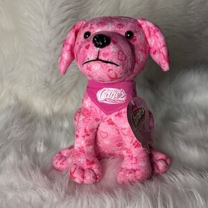 Raising canes Pink Plush Dog Toy